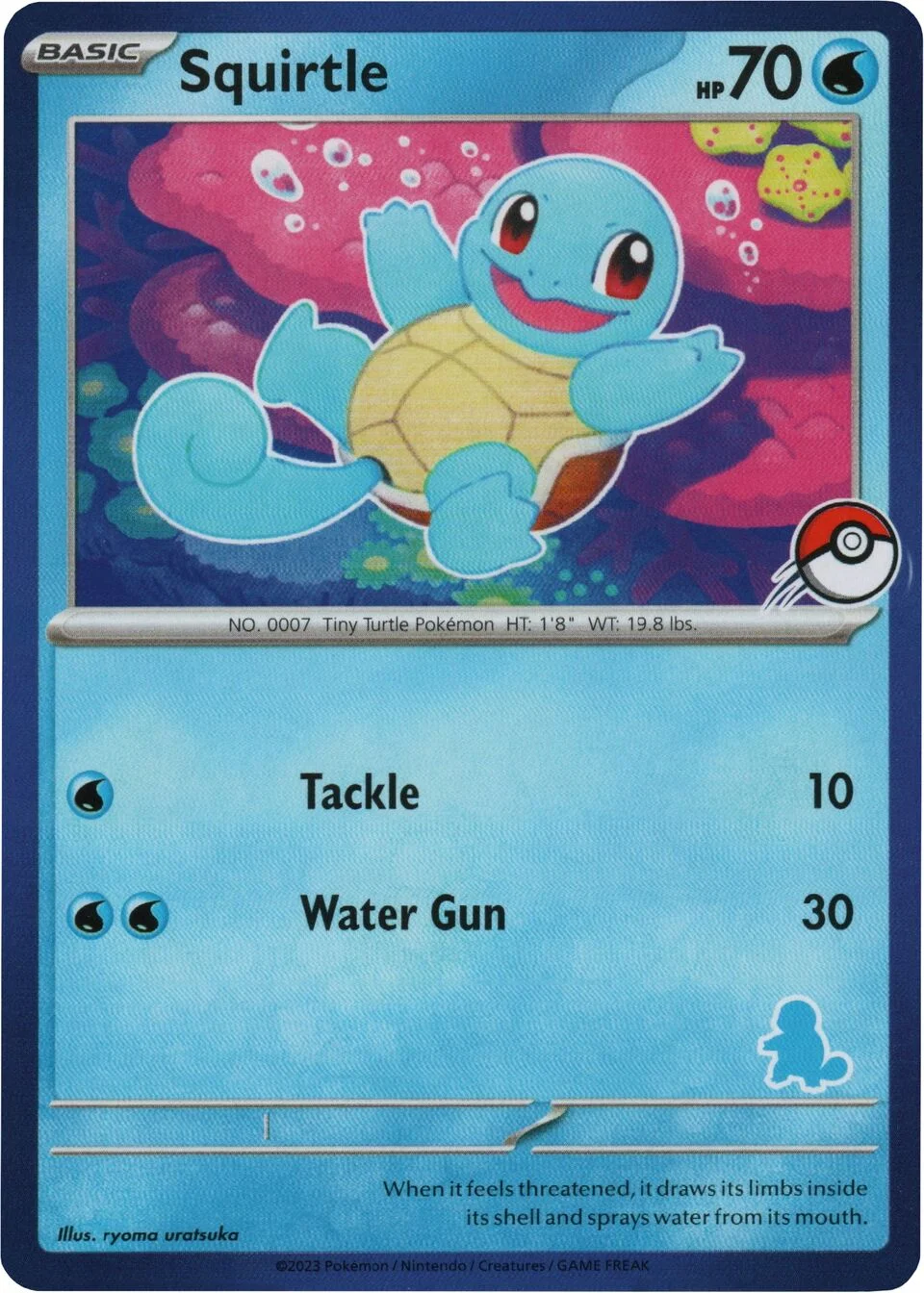 Squirtle 「FBS No. 001」「EN」